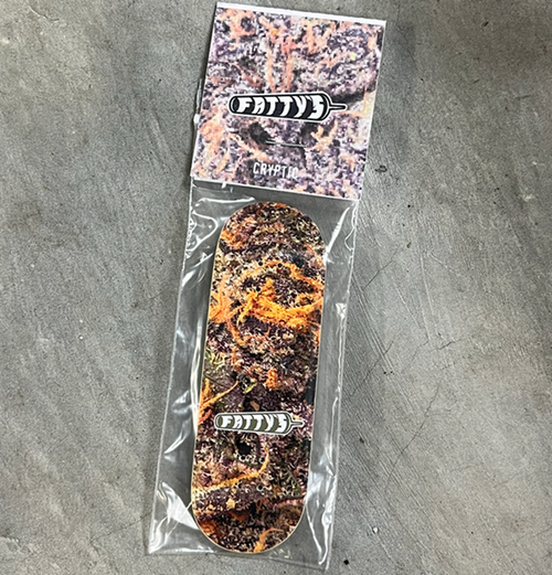 Fattys Crypitc Fingerboard Deck Tropical Treat 32mm Medium Mold