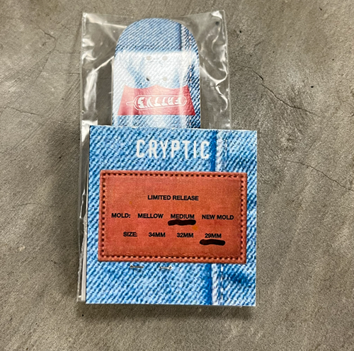 Fattys Denim Fingerboard Deck Blue 29mm New Mold
