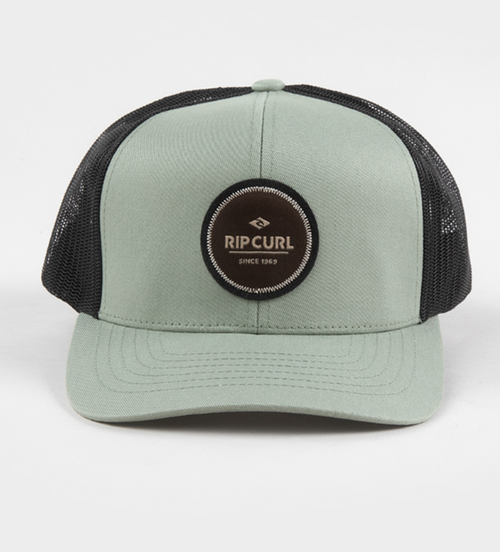 Rip Curl Routine Curve Trucker Hat Sage Onesize