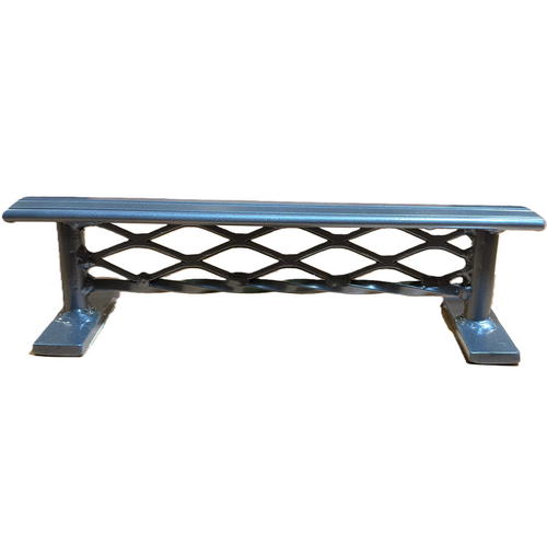 BlueRiver Rails Flat Bar High Diamond Weld Graphite 11x3