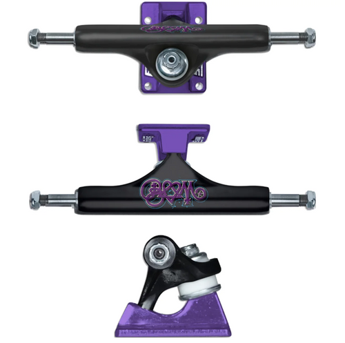 Slappy ST1 Classic Hollow BAM Pro Trucks Black Purple 8.25