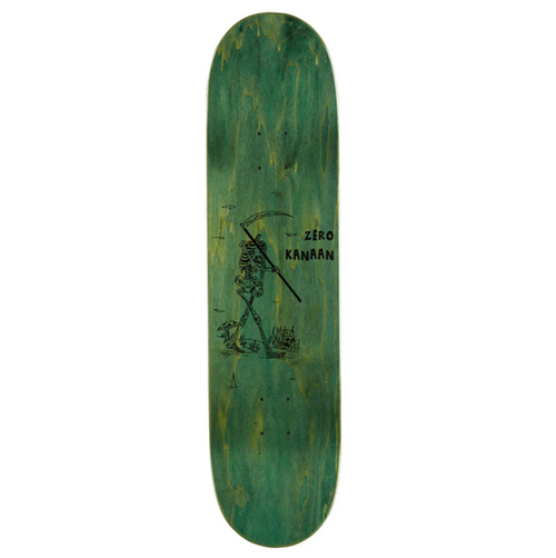 Zero Dern Heavy Slime Skateboard Deck White 8.25x14.25WB