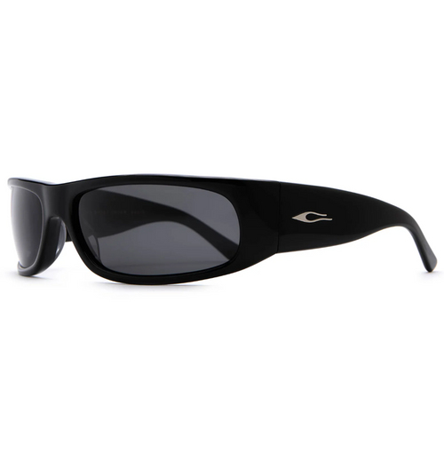 Crap Speed Charm Polarized Sunglasses Black Grey