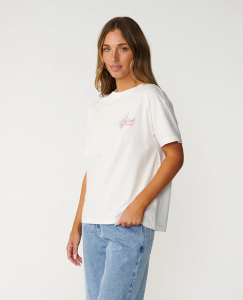 Rip Curl Saloon Relaxed Tshirt Bone