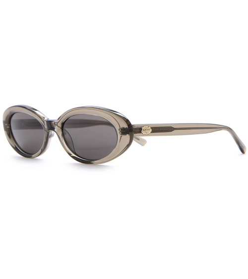 Crap Sweet Leaf Polarized Sunglasses Stone Smoke