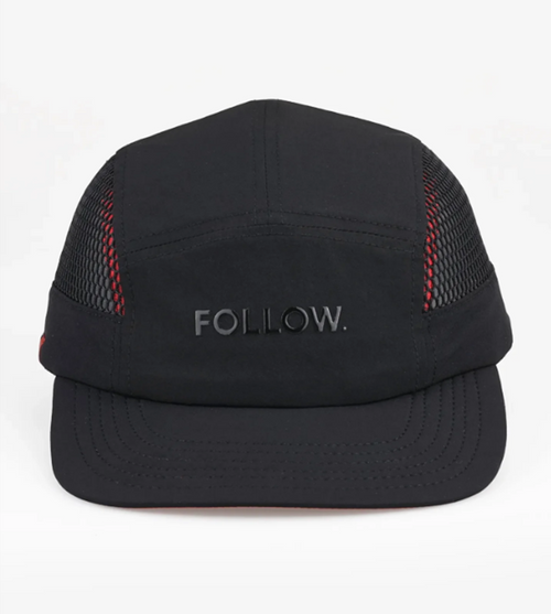 Follow Aqua Cap Black Adjustable Clip