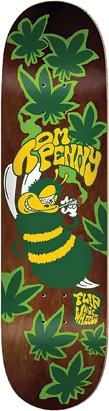 FLIP HIGH IN A HAZE SKATEBOARD DECK-8.25 GREEN