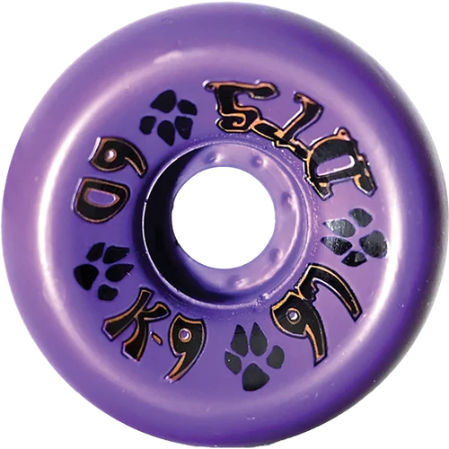 DOGTOWN K-9 80'S 60mm 97A PURPLE WHEELS SET
