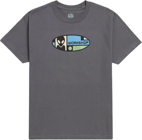 ALIEN WORKSHOP ALIEN OVAL SS TSHIRT XL-GREY