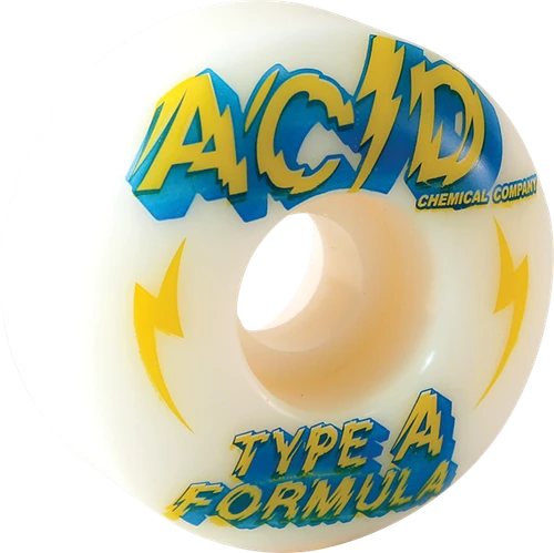 ACID TYPE A POWER 54mm 99a BLUE/WHT WHEELS SET