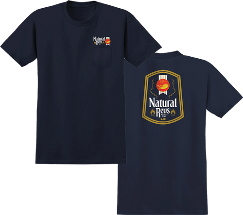 ANTI HERO NATTY REVS POCKET SS TSHIRT S-NAVY