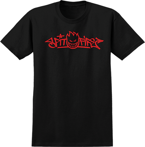 SPITFIRE VINZ SS TSHIRT M-BLACK