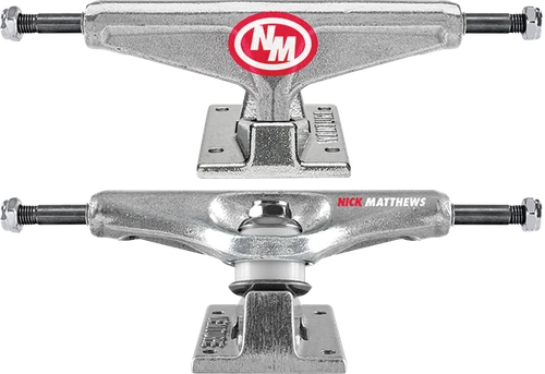 VENTURE MATTHEWS HI 5.6 NM LOGO POLISHED TRUCKS SET