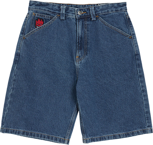SPITFIRE BIGHEAD FILL DENIM SHORTS 32 MEDIUM STONE WASH