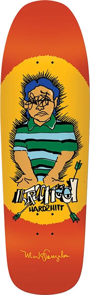 KROOKED GONZALES HARD2IHTT SKATEBOARD DECK-9.81