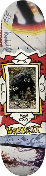 KROOKED WORREST BIG FOOT SKATEBOARD DECK-8.75 TT