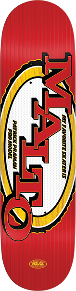 REAL PRAMAN FAVORITE SKATER SKATEBOARD DECK-8.5