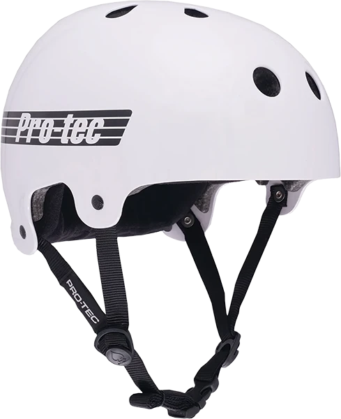 PROTEC(CPSC) LP OLD SCHOOL HELMET S/M-GLOSS WHITE