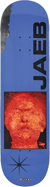 QUASI JAEB WINDOW SKATEBOARD DECK-8.25/Q41 BLUE