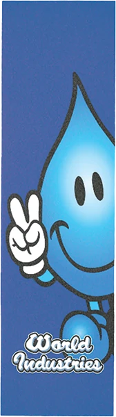 WORLD INDUSTRIES GRIP SHEET 9"X33" WET WILLY BLUE