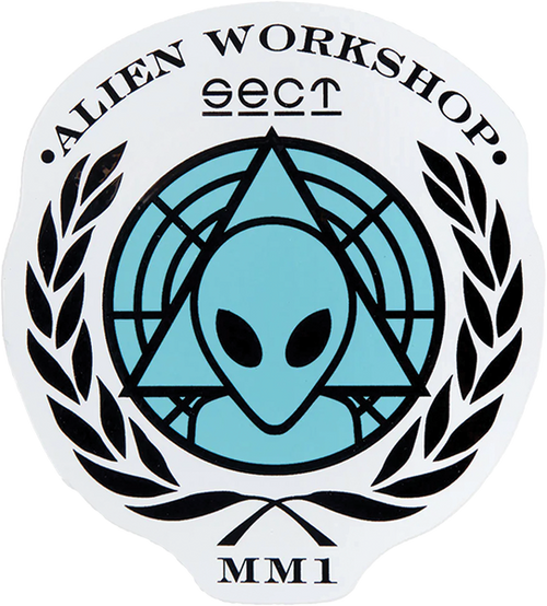 ALIEN WORKSHOP AWOL DECAL BLUE SINGLE