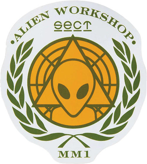 ALIEN WORKSHOP AWOL DECAL ORANGE SINGLE