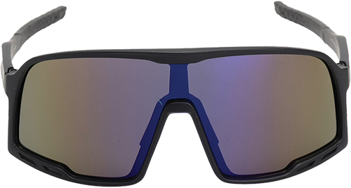 CHPO HENRIK SUNGLASSES BLACK/PURPLE MIRROR