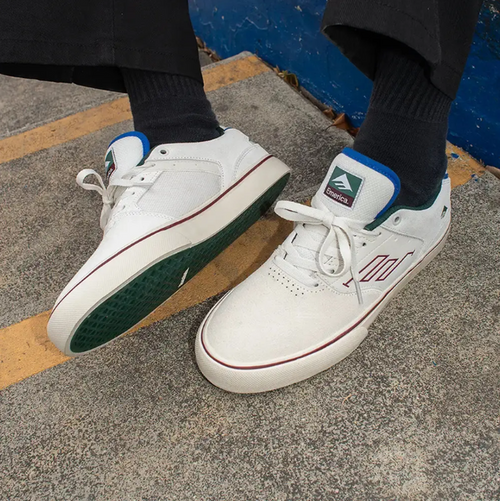 Emerica Low Vulc Skate Shoes Creme