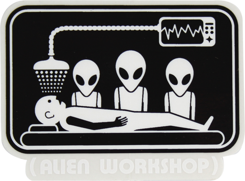 Alien Workshop ABDUCTION STICKER single