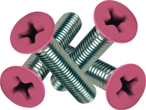 STANDARD PHILLIPS BOLT 1" PINK HEAD
