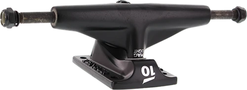 TENSOR LO MAG-LIGHT 5.25 TRUCKS BLACK/BLACK Set of 2 Trucks