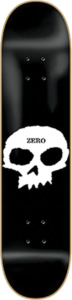 ZERO SINGLE SKULL Skateboard Deck-7.87