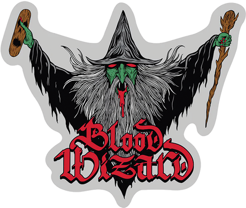 BW FLYING WIZARD DECAL SINGLE