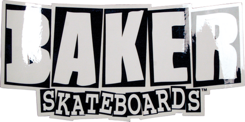 BAKER BRAND LOGO MD STICKER single