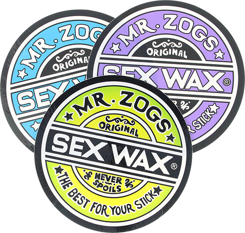 SEXWAX CIRCLE 7" STICKER single assorted colors