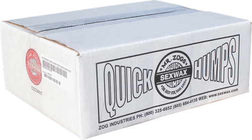 QUICK HUMPS 6X BLUE-EXTRA HARD-100 CASE