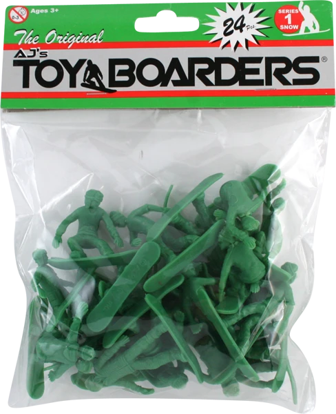 TOY BOARDERS SERIES I 24pc SNOW FIGURES