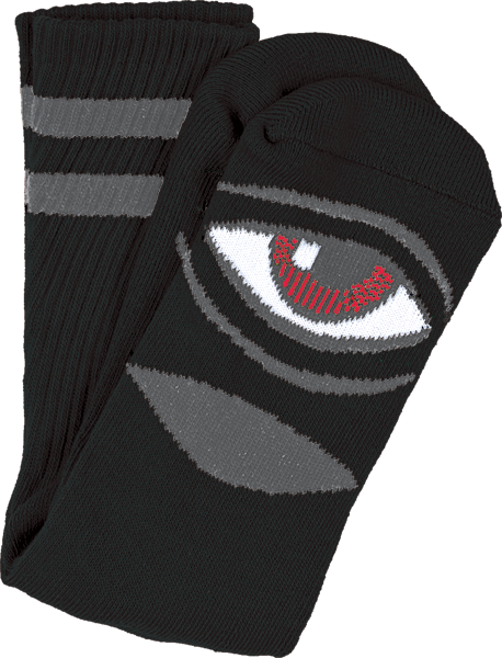 Toy Machine SECT EYE III CREW SOCKS BLACK 1 pair