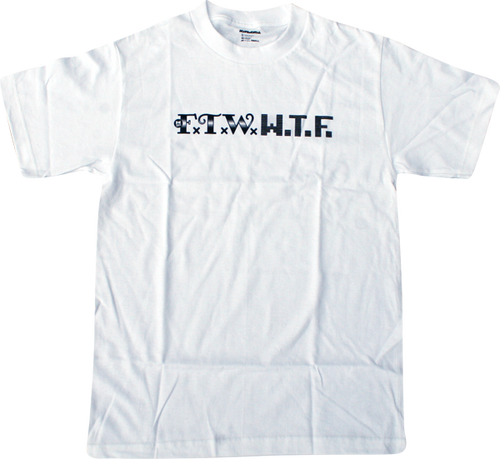 SKATE MENTAL FTW WTF SS SMALL WHITE