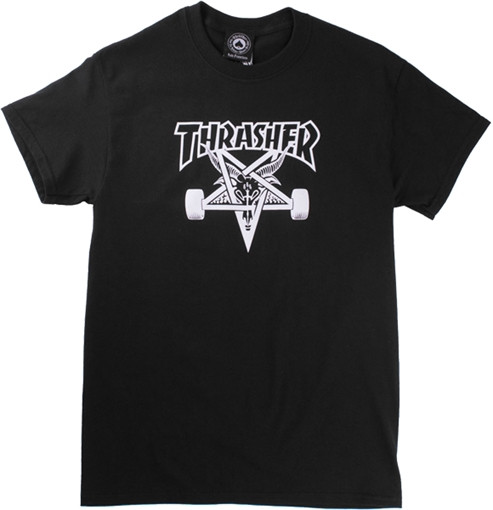 THRASHER SK8GOAT SS XLARGE BLACK