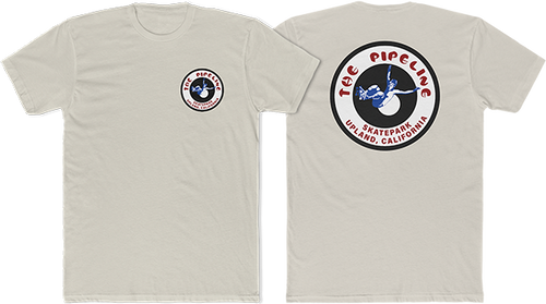 45RPM PIPELINE SKATEPARK SS XLARGE TAN