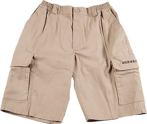 SOUR CARGO SHORTS SMALL BEIGE