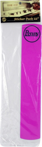 PENNY 22" PANEL STICKER INSERTS -PINK .pc