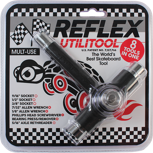 REFLEX UTILITOOL SKATE TOOL BLACK