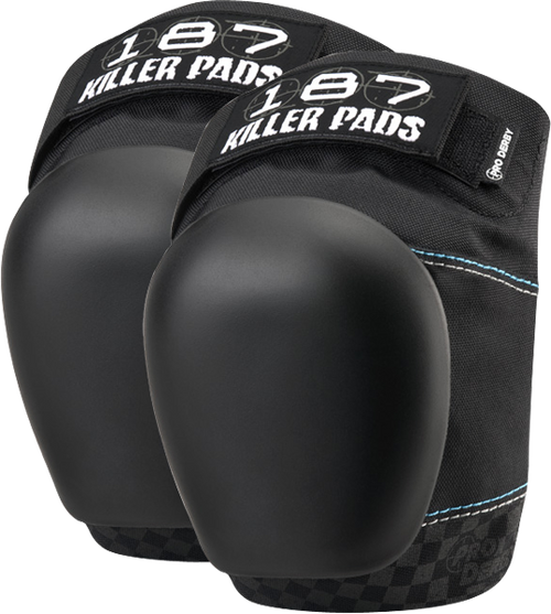 187 PRO DERBY KNEE PADS XXL XXX-BLK BLK