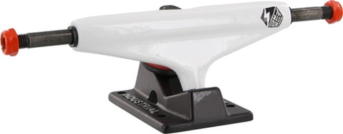 INDUSTRIAL IV 5.25 WHT/BLK W/BLK LOGO Set of 2 Trucks