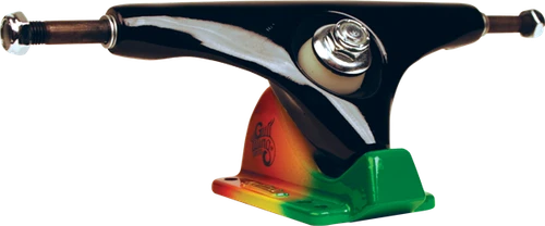 GULLWING CHARGER 9.0 BLACK RASTA Skateboard Trucks Set of 2 Trucks