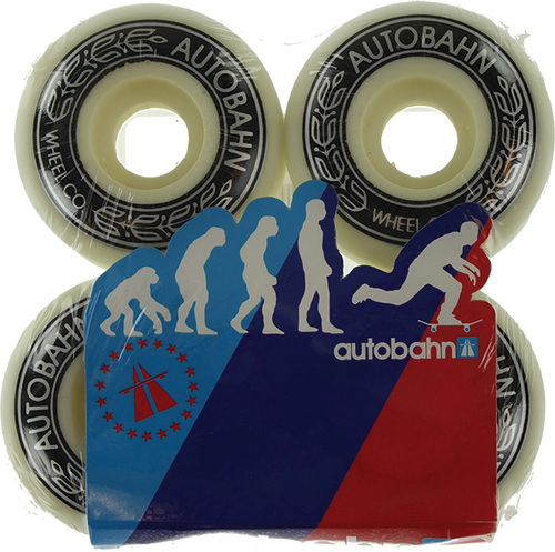 AUTOBAHN AB-S 52mm WHT Skateboard Wheels (set of 4)