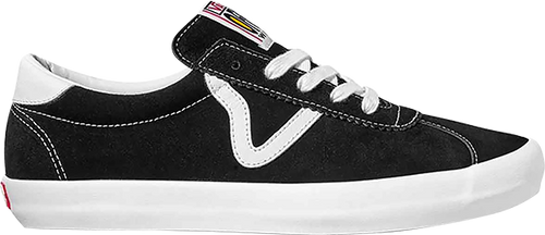 VANS SKATE SPORT BLACK/WHITE 9