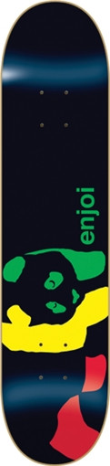 ENJOI RASTA PANDA SKATEBOARD DECK-8.0 resin 7